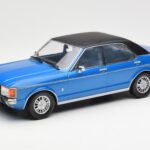 Ford Granada Mk1 Albastru Metalic Negru Mat MCG 1:18 MCG18394