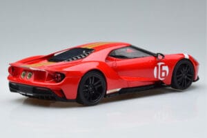 Ford GT Alan Mann Heritage Edition Roșu GT Spirit 1:18 GT882 Rășină - imaginea 2 din 6