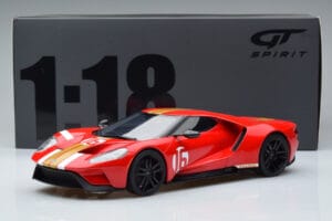 Ford GT Alan Mann Heritage Edition Roșu GT Spirit 1:18 GT882 Rășină - imaginea 6 din 6