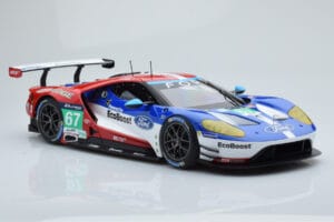 Ford GT Chip Ganassi Racing UK #67 M. Franchitti / A. Priaulx / H. Tincknell 24 Hours of Le Mans 2016 Minichamps 1:18 1551686 - imaginea 4 din 6