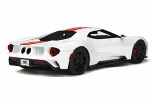 Ford GT Frozen Alb GT Spirit 1:18 GT097 Rășină - imaginea 2 din 4