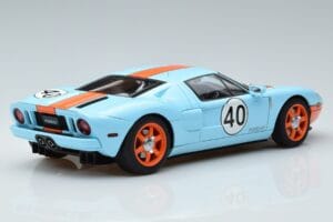 Ford GT Gulf Livery AUTOart 1:18 80513 Metal - imaginea 3 din 8