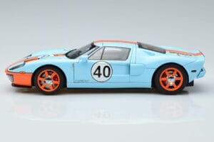 Ford GT Gulf Livery AUTOart 1:18 80513 Metal - imaginea 4 din 8