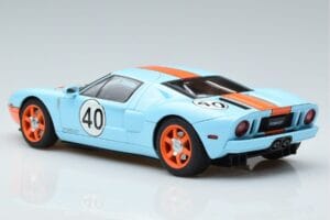 Ford GT Gulf Livery AUTOart 1:18 80513 Metal - imaginea 6 din 8