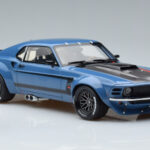 Ford Mustang Boss Cobra Ruffian Cars Albastru GT Spirit 1:18 - image 4 of 6