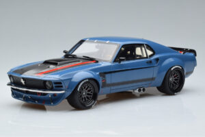 Ford Mustang Boss Cobra Ruffian Cars Albastru GT Spirit 1:18