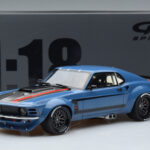 Ford Mustang Boss Cobra Ruffian Cars Albastru GT Spirit 1:18 - image 6 of 6