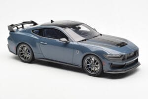 Ford Mustang Dark Horse Vapor Albastru Metallic GT Spirit 1:18 GT454 Rășină - imaginea 4 din 6