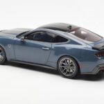 Ford Mustang Dark Horse Vapor Albastru Metallic GT Spirit 1:18 GT454 - image 5 of 6