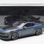 Ford Mustang Dark Horse Vapor Albastru Metallic GT Spirit 1:18 GT454 - image 6 of 6