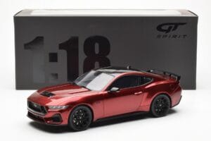 Ford Mustang GT S650 Rapid Roșu GT Spirit 1:18 GT433 Rășină - imaginea 6 din 6
