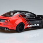 Ford Mustang S550 LB Works Liberty Walk Advan GT Spirit 1:18 KJ035 Rășină - image 2 of 6