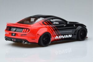 Ford Mustang S550 LB Works Liberty Walk Advan GT Spirit 1:18 KJ035 Rășină - imaginea 2 din 6
