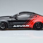Ford Mustang S550 LB Works Liberty Walk Advan GT Spirit 1:18 KJ035 Rășină - image 3 of 6