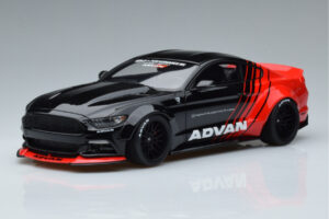 Ford Mustang S550 LB Works Liberty Walk Advan GT Spirit 1:18 KJ035 Rășină