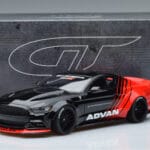 Ford Mustang S550 LB Works Liberty Walk Advan GT Spirit 1:18 KJ035 Rășină - image 6 of 6