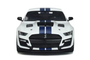 Ford Mustang Shelby GT500 S550 Dragon Snake Alb GT Spirit 1:18 GT306 Rășină - imaginea 4 din 5