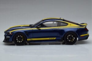 Ford Mustang S550 Shelby Super Snake Albastru GT Spirit 1:18 GT871 Rășină - imaginea 3 din 6