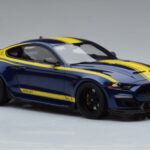 Ford Mustang S550 Shelby Super Snake Albastru GT Spirit 1:18 - image 4 of 6