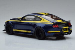 Ford Mustang S550 Shelby Super Snake Albastru GT Spirit 1:18 GT871 Rășină - imaginea 5 din 6