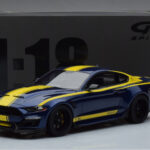Ford Mustang S550 Shelby Super Snake Albastru GT Spirit 1:18 - image 6 of 6
