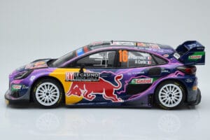Ford Puma Rally1 WRC #16 A. Fourmaux / A. Coria Rally Monte Carlo 2022 IXO 1:18 18RMC111 Metal - imaginea 3 din 6