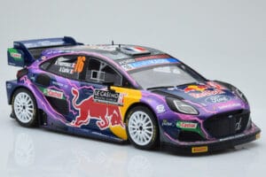 Ford Puma Rally1 WRC #16 A. Fourmaux / A. Coria Rally Monte Carlo 2022 IXO 1:18 18RMC111 Metal - imaginea 4 din 6