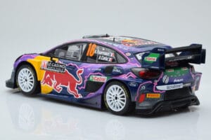 Ford Puma Rally1 WRC #16 A. Fourmaux / A. Coria Rally Monte Carlo 2022 IXO 1:18 18RMC111 Metal - imaginea 5 din 6