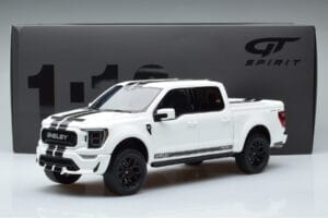 Ford Shelby F-150 Alb GT Spirit 1:18 GT415 Rășină - imaginea 6 din 6