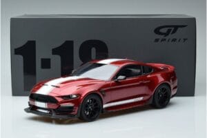 Ford Mustang S550 Shelby Super Snake Roșu GT Spirit 1:18 GT397 Rășină - imaginea 6 din 6