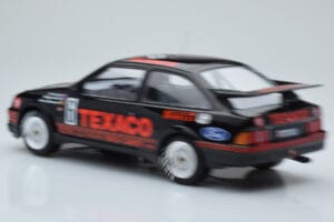 Ford Sierra RS500 Cosworth Texaco #6 S. Soper / M. Dieudonne / P. Streiff 24 Hours of Spa 1987 IXO 1:18 18RMC051C Metal - imaginea 5 din 6