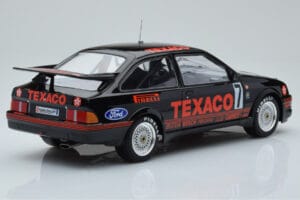 Ford Sierra RS500 Cosworth Texaco #7 K. Ludwig / K. Niedzwiedz / T. Boutsen 24 Hours of Spa 1987 IXO 1:18 18RMC051B Metal - imaginea 2 din 6