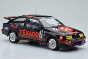 Ford Sierra RS500 Cosworth Texaco #7 K. Ludwig / K. Niedzwiedz / T. Boutsen 24 Hours of Spa 1987 IXO 1:18 18RMC051B Metal - imaginea 4 din 6