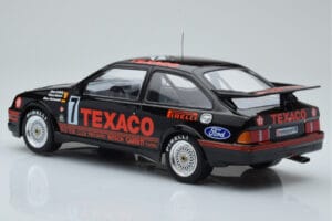 Ford Sierra RS500 Cosworth Texaco #7 K. Ludwig / K. Niedzwiedz / T. Boutsen 24 Hours of Spa 1987 IXO 1:18 18RMC051B Metal - imaginea 5 din 6