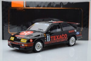 Ford Sierra RS500 Cosworth Texaco #7 K. Ludwig / K. Niedzwiedz / T. Boutsen 24 Hours of Spa 1987 IXO 1:18 18RMC051B Metal - imaginea 6 din 6