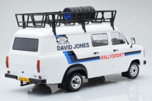 Ford Transit Mk2 Van Team David Jones Rally Assistance IXO 1:18 18RMC033XE Metal - imaginea 2 din 6
