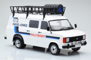 Ford Transit Mk2 Van Team David Jones Rally Assistance IXO 1:18 18RMC033XE Metal - imaginea 4 din 6