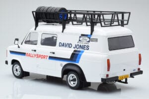 Ford Transit Mk2 Van Team David Jones Rally Assistance IXO 1:18 18RMC033XE Metal - imaginea 5 din 6
