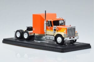 GMC General Portocaliu IXO 1:43 TR129 Metal - imaginea 4 din 6