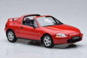 Honda CRX Del Sol VTi Spider Roșu Otto 1:18 OT415 Rășină - imaginea 4 din 6