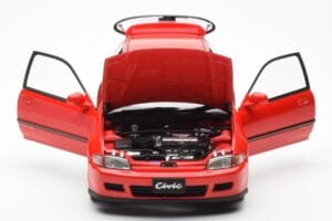 Honda Civic EG6 VTEC Roșu LCD 1:18 LCD18018-RE Metal - imaginea 5 din 11