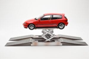 Honda Civic EG6 VTEC Roșu LCD 1:18 LCD18018-RE Metal - imaginea 6 din 11