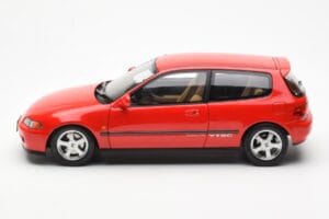 Honda Civic EG6 VTEC Roșu LCD 1:18 LCD18018-RE Metal - imaginea 7 din 11