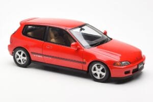Honda Civic EG6 VTEC Roșu LCD 1:18 LCD18018-RE Metal - imaginea 9 din 11