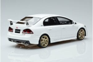 Honda Civic FD2 Type R Mugen Alb Otto 1:18 OT941 Rășină - imaginea 2 din 6