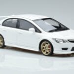 Honda Civic FD2 Type R Mugen Alb Otto 1:18 OT941 Rășină - image 4 of 6