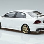 Honda Civic FD2 Type R Mugen Alb Otto 1:18 OT941 Rășină - image 5 of 6