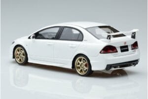 Honda Civic FD2 Type R Mugen Alb Otto 1:18 OT941 Rășină - imaginea 5 din 6