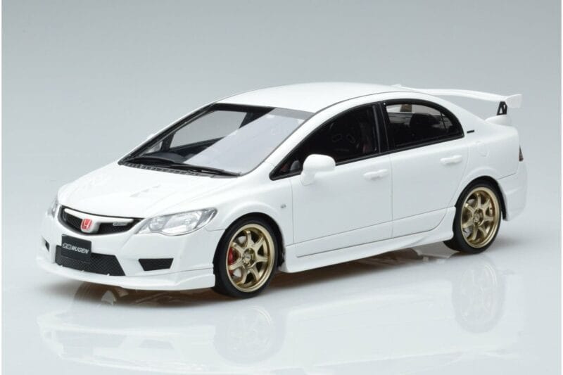 Honda Civic FD2 Type R Mugen Alb Otto 1:18 OT941 Rășină