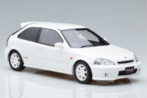 Honda Civic Type R EK9 Alb Otto 1:18 OT264 Rășină - imaginea 4 din 7